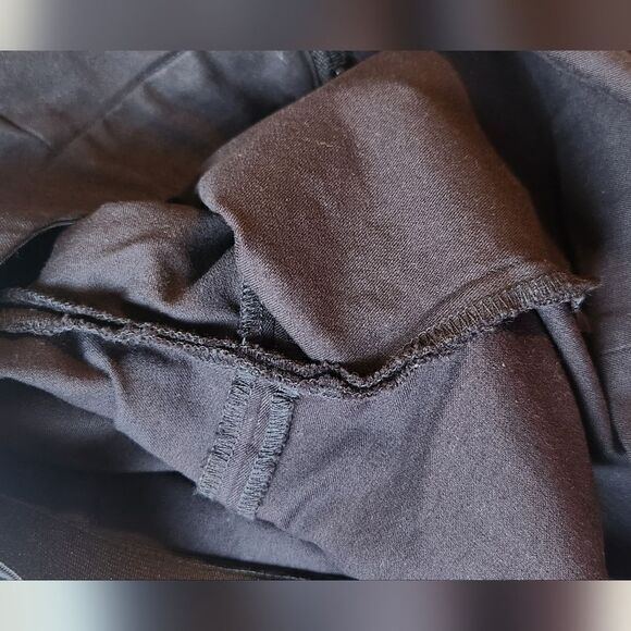 Everlane The Side-Zip Cotton Stretch Black Work Pants Size 6 - Picture 14 of 16